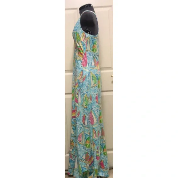 Lilly Pulitzer You Gotta Regatta Treena Maxi Dress - Picture 13 of 16